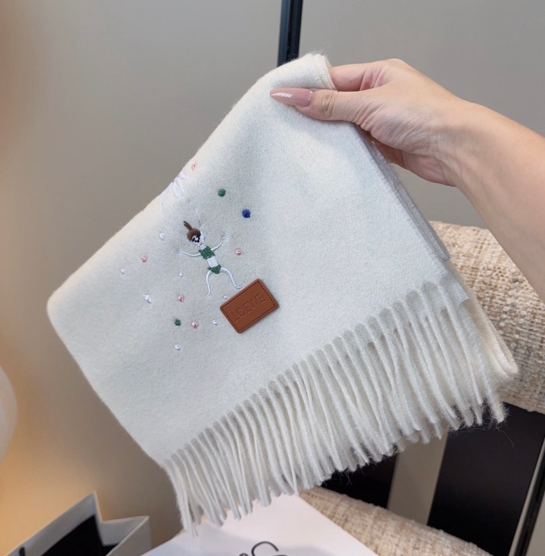 LOEWE 26S SCARF 180 IN CASHMERE 134515