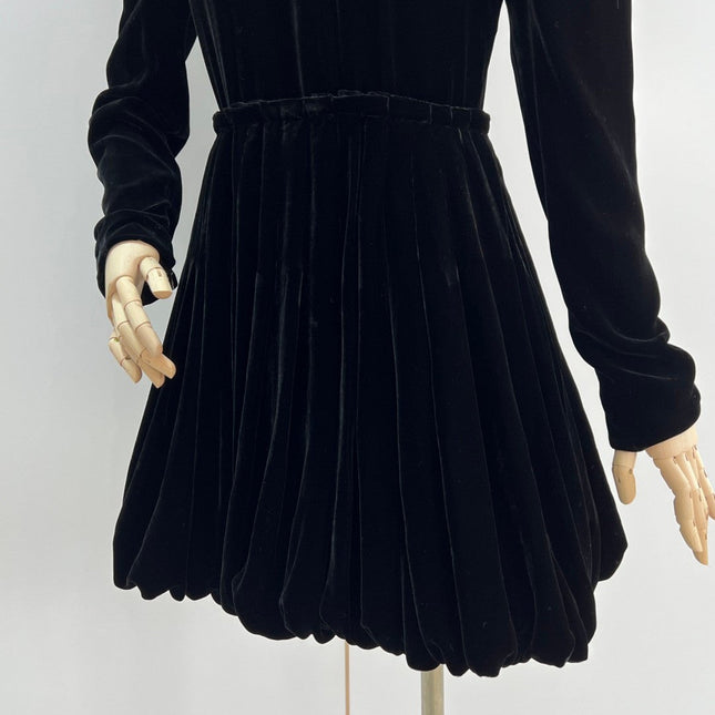 DIOR 25S VELVET DRESS 683