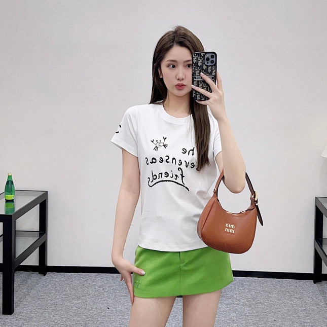 CHANEL 25S CREW NECK T-SHIRT 458