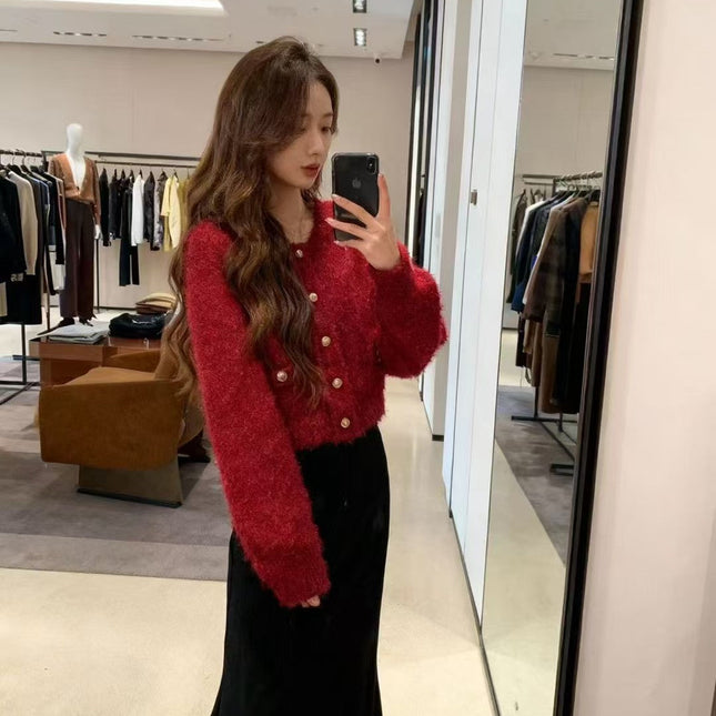 CHANEL 25S ROUND-NECK CARDIGAN 510