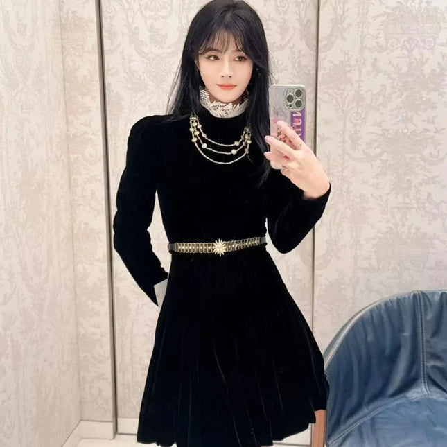 DIOR 25S VELVET DRESS 683