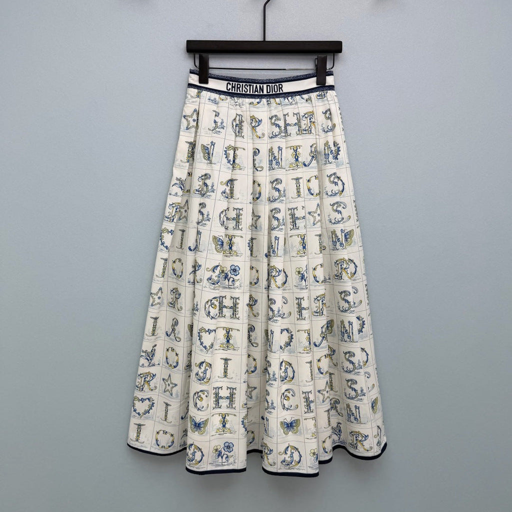 DIOR 26S MIDI SKIRT 1437