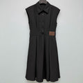 LOEWE 26S SLEEVELESS SHIRT DRESS 346