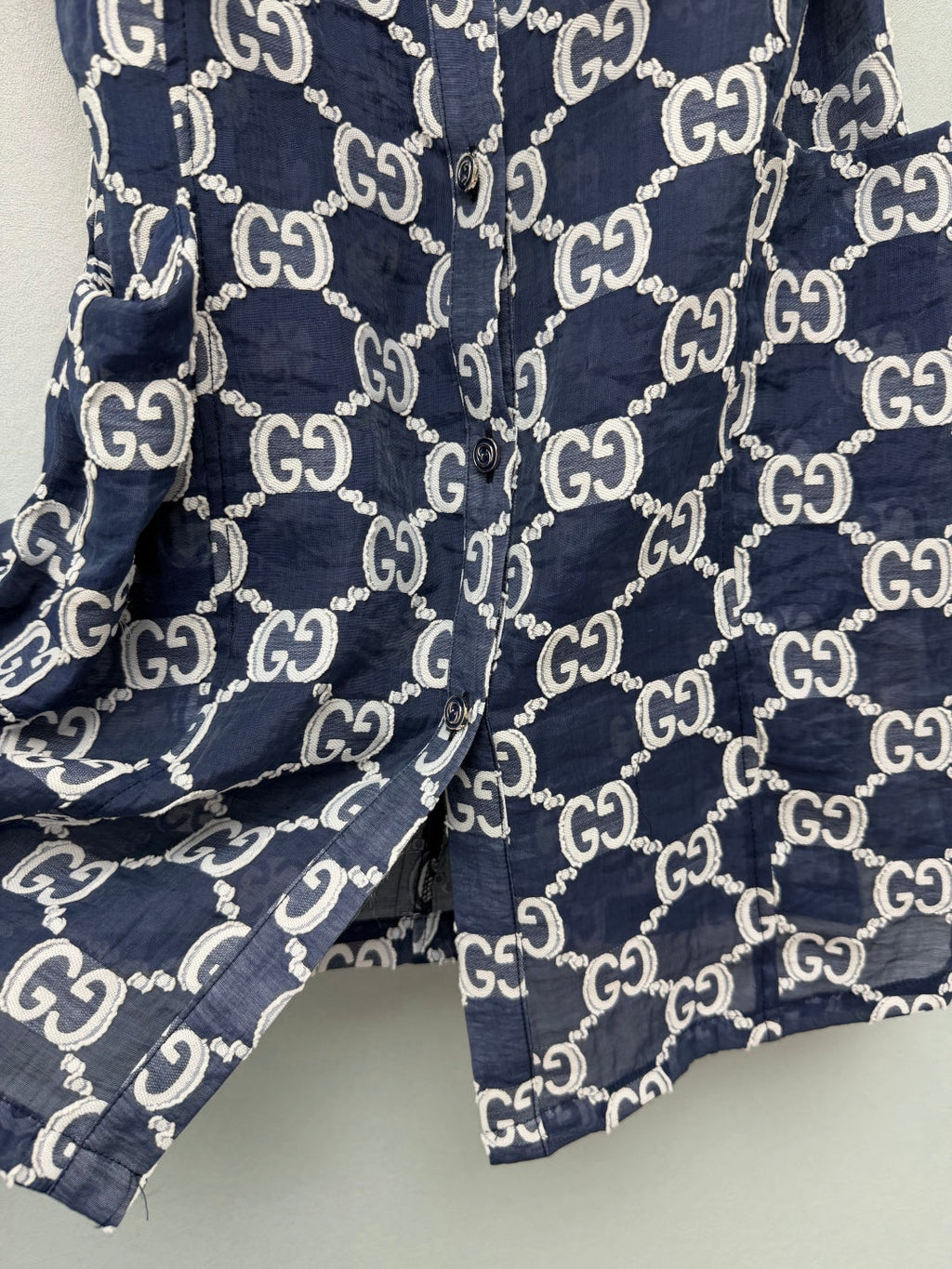 GUCCI 26S SLEEVELESS SHIRT DRESS 420