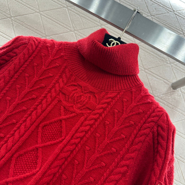 CHANEL 25S TURTLENECK SWEATER 454