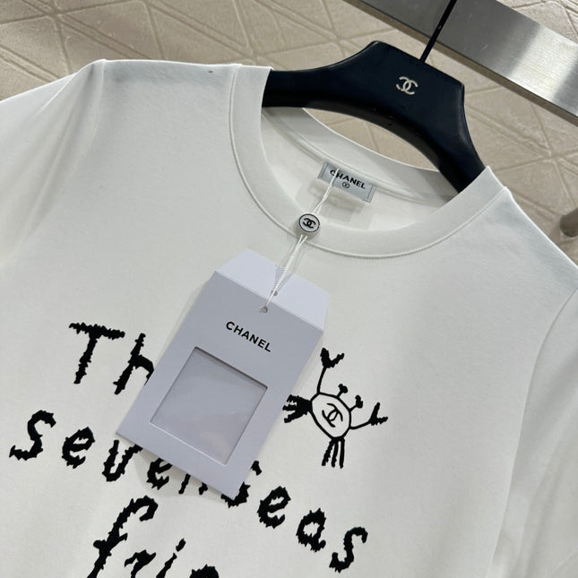 CHANEL 25S CREW NECK T-SHIRT 458