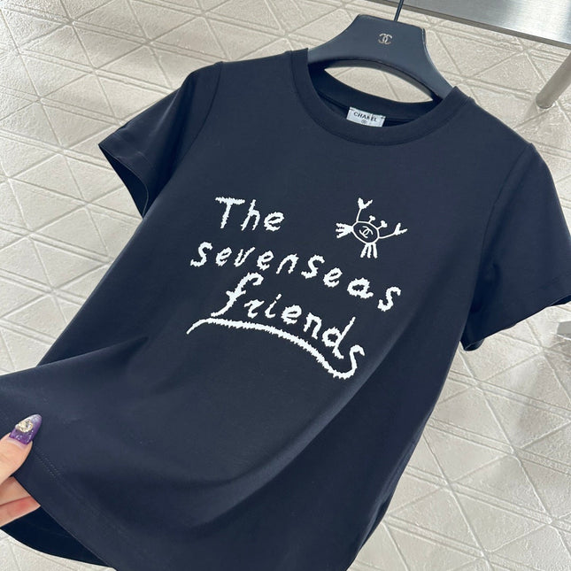 CHANEL 25S CREW NECK T-SHIRT 457