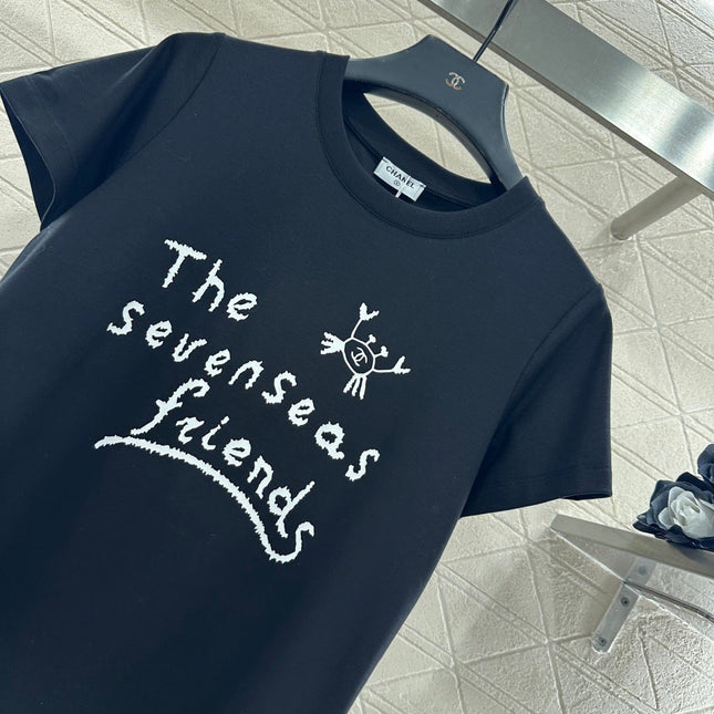 CHANEL 25S CREW NECK T-SHIRT 457