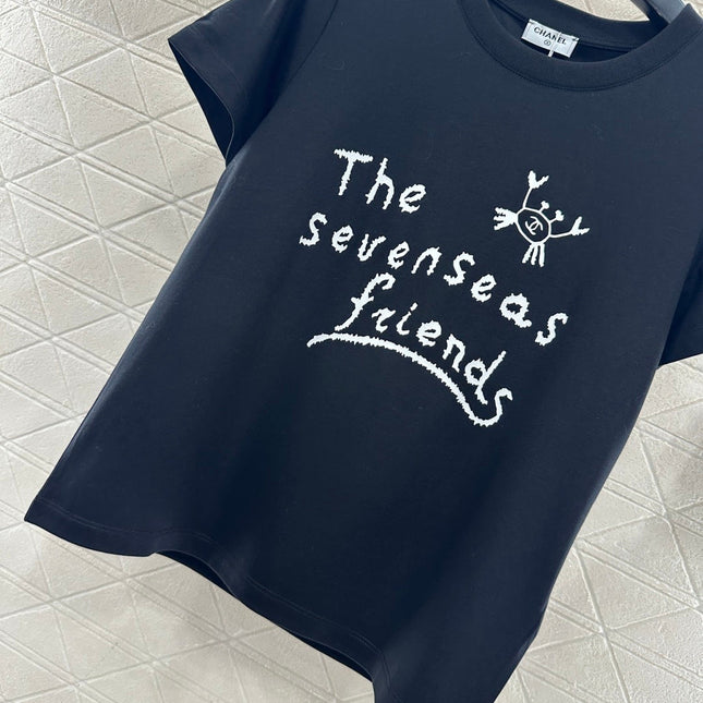 CHANEL 25S CREW NECK T-SHIRT 457