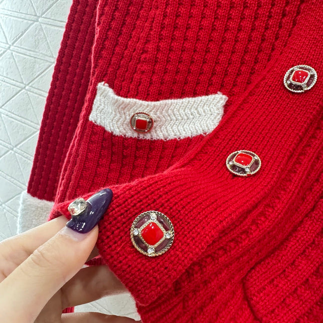 CHANEL 25S KNITTED CARDIGAN 643