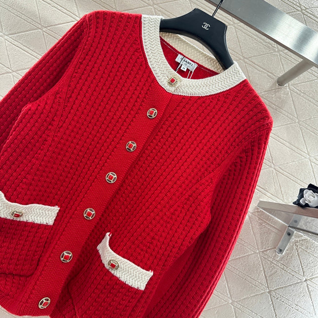 CHANEL 25S KNITTED CARDIGAN 643