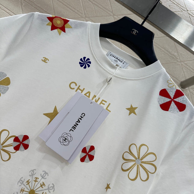 CHANEL 25S PRINTED T-SHIRT 650