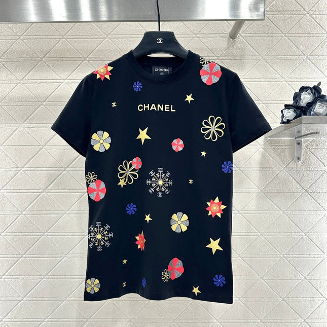 CHANEL 25S PRINTED T-SHIRT 649