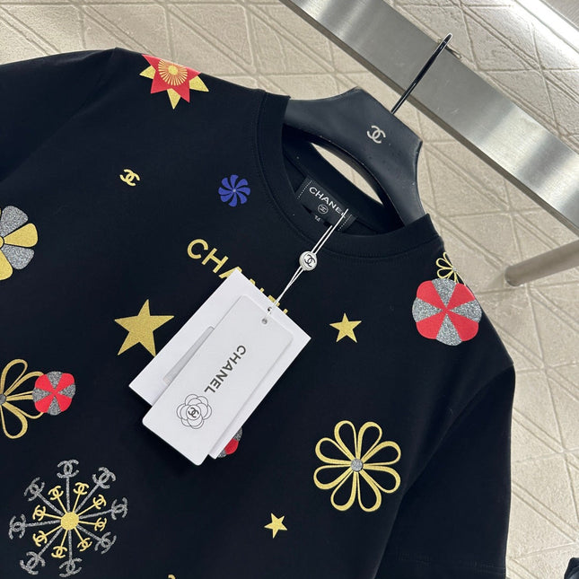 CHANEL 25S PRINTED T-SHIRT 649