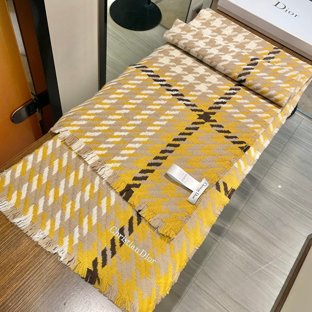 DIOR 26S SCARF 180CM IN CASHMERE 159029