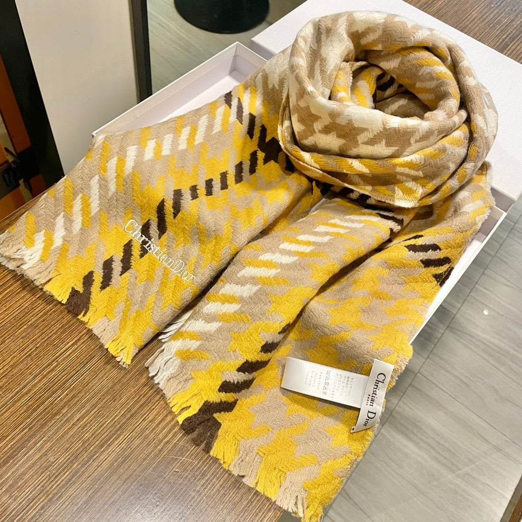 DIOR 26S SCARF 180CM IN CASHMERE 159029