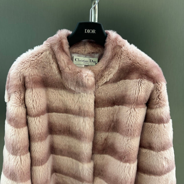 DIOR 25S RABBIT FUR JACKET 736