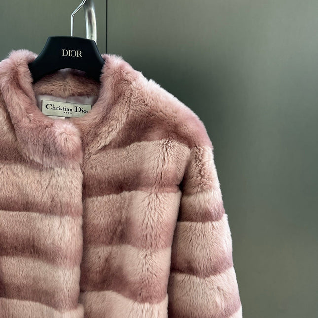 DIOR 25S RABBIT FUR JACKET 736