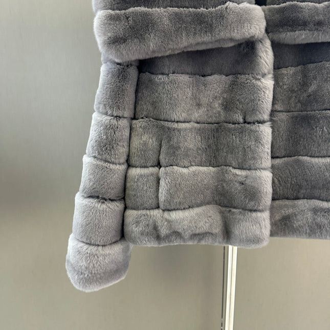 DIOR 25S RABBIT FUR JACKET 739