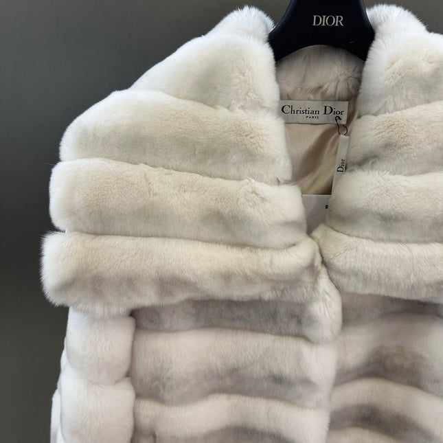 DIOR 25S RABBIT FUR JACKET 738
