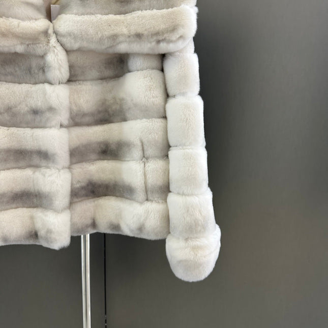 DIOR 25S RABBIT FUR JACKET 738