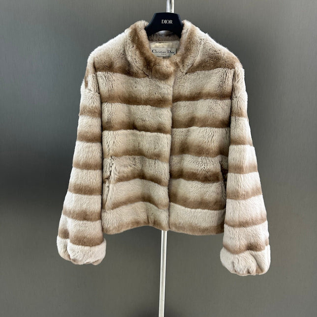 DIOR 25S RABBIT FUR JACKET 737