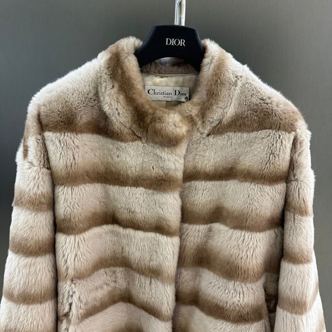 DIOR 25S RABBIT FUR JACKET 737