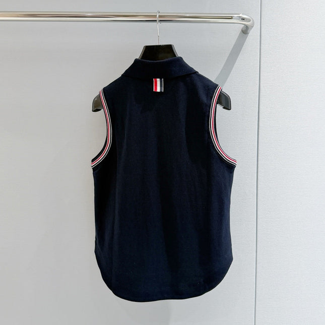 THOM 26S SLEEVELESS POLO SHIRT STYLE 263
