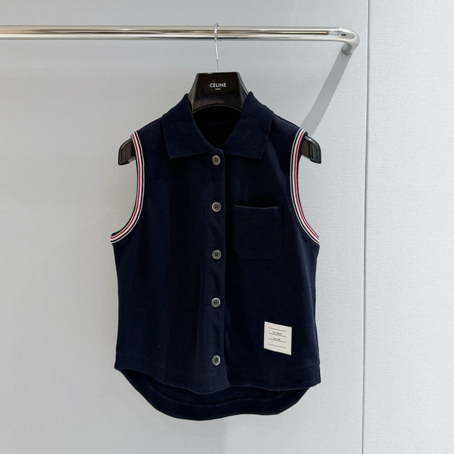THOM 26S SLEEVELESS POLO SHIRT STYLE 263