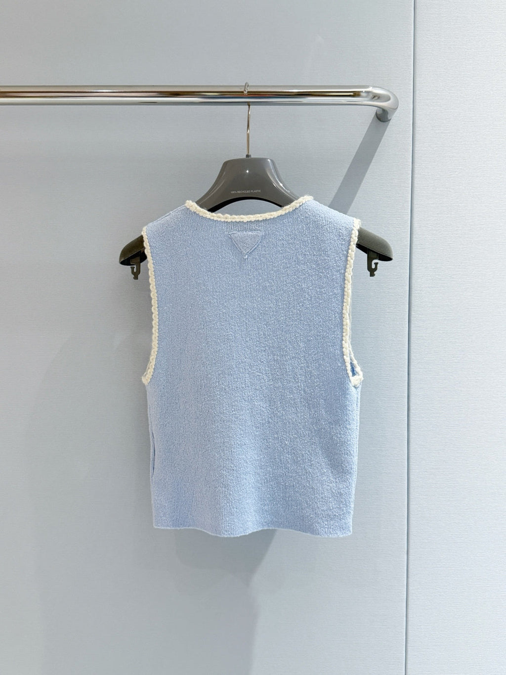 PRADA 26S V-NECK KNIT TOP STYLE 966