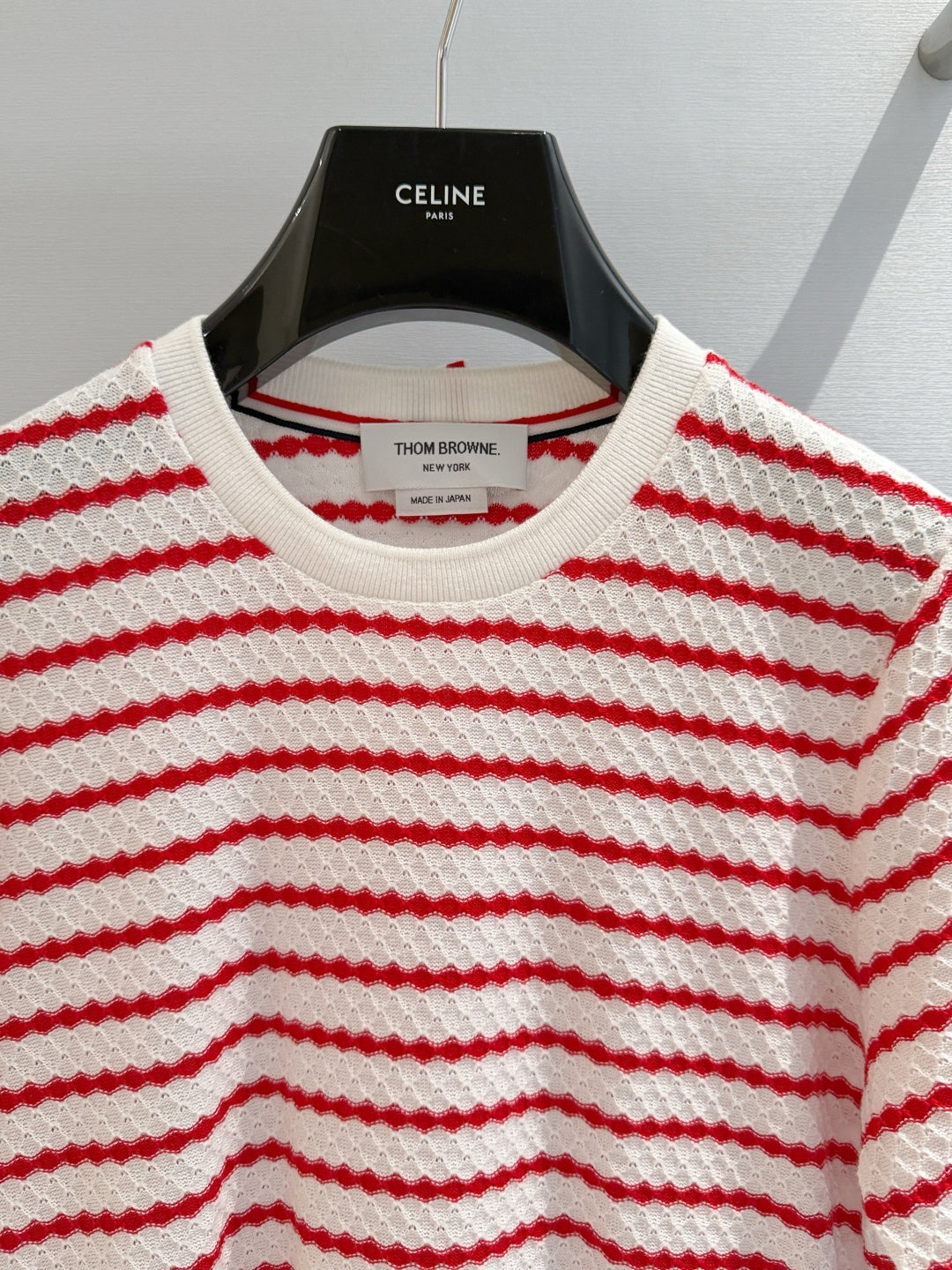 THOM 26S SHORT-SLEEVE KNIT TOP STYLE 194