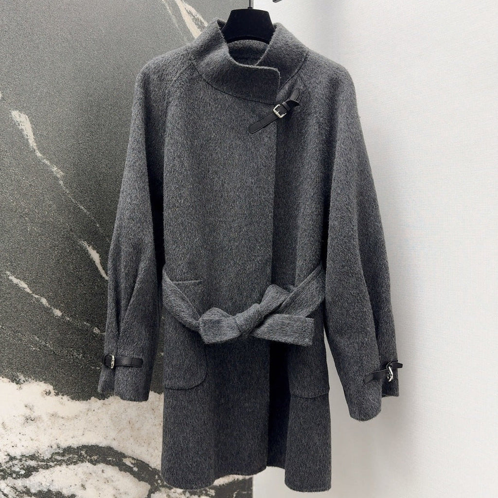 HERMES 25S CROPPED STAND-COLLAR JACKET 445
