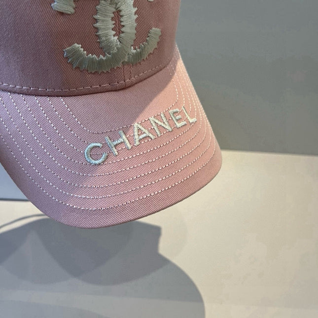 CHANEL 26S BASEBALL CAP EMBROIDERED CC LOGO 337966