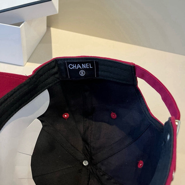 CHANEL 26S BASEBALL CAP EMBROIDERED CC LOGO 337969