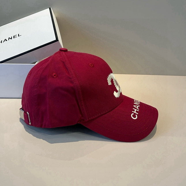 CHANEL 26S BASEBALL CAP EMBROIDERED CC LOGO 337969