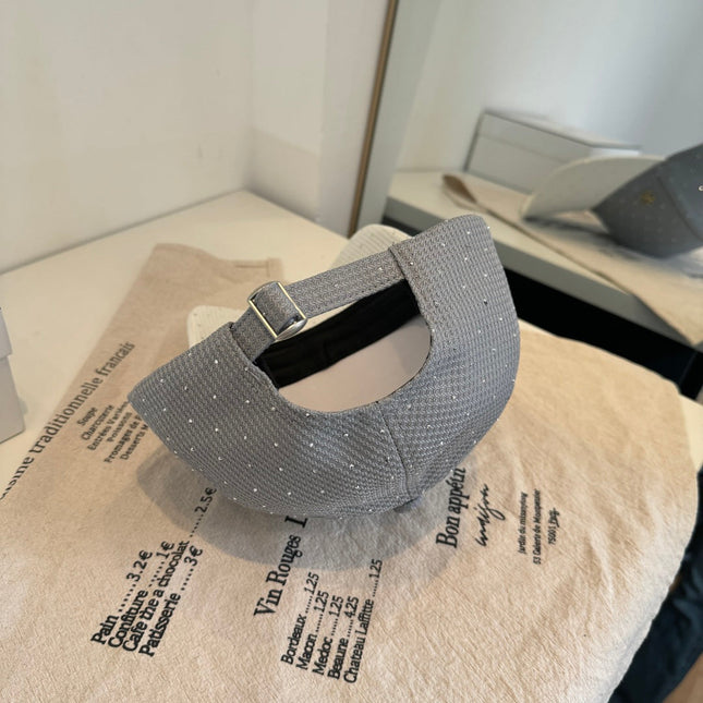 CHANEL 26S CRYSTAL-EMBELLISHED BASEBALL CAP 337799