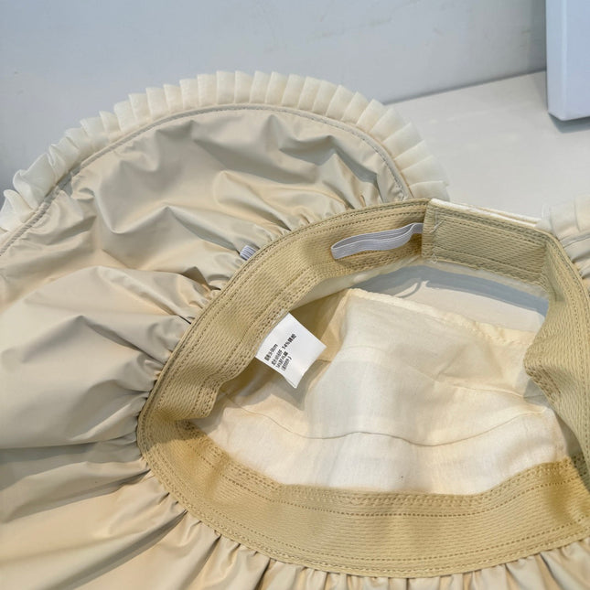 CHANEL 26S WIDE-BRIM OPEN-TOP HAT 337990