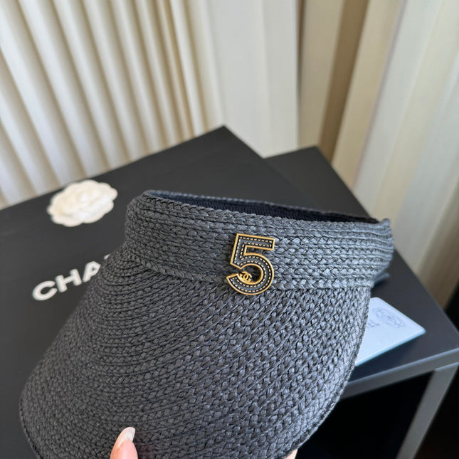 CHANEL 26S RAFFIA VISOR 337957