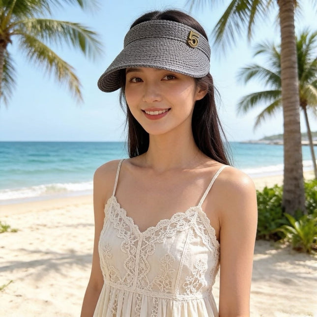 CHANEL 26S RAFFIA VISOR 337957