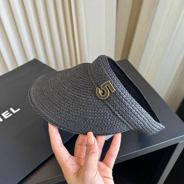 CHANEL 26S RAFFIA VISOR 337957