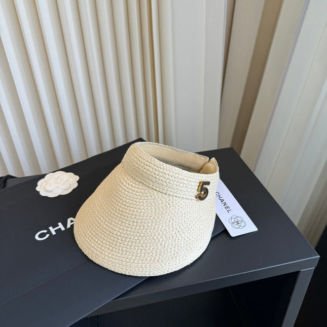 CHANEL 26S RAFFIA VISOR 337958
