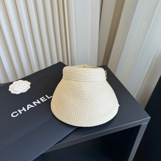 CHANEL 26S RAFFIA VISOR 337958