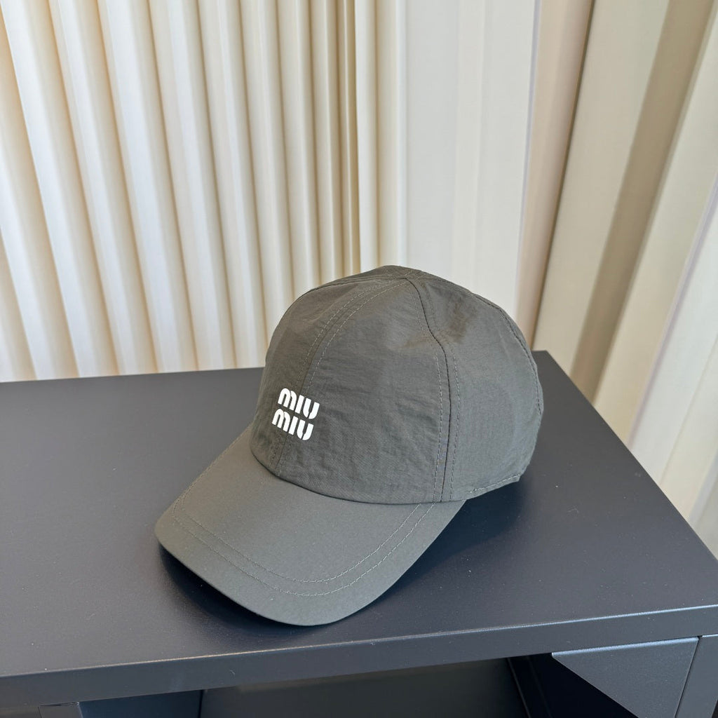 MIUMIU 26S BASEBALL CAP 342217
