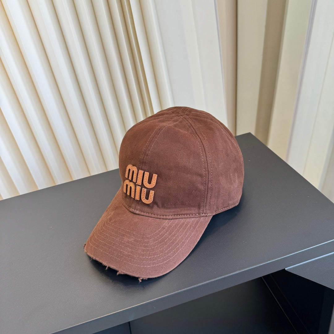 MIUMIU 26S BASEBALL CAP 342243