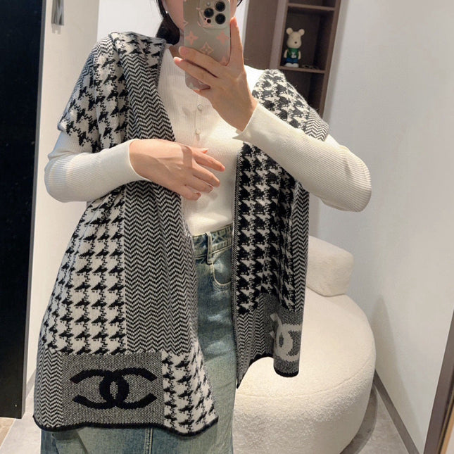 CHANEL 25S SCARF 190 CM IN CASHMERE 942958