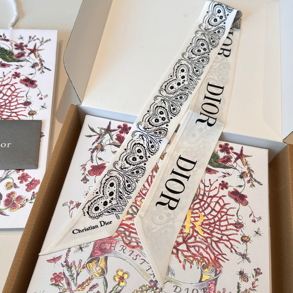 DIOR 26S SCARF 100CM IN SILK 302945