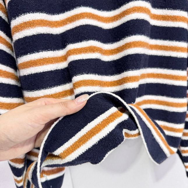 CHANEL 25S KNIT STRIPED POLO 588