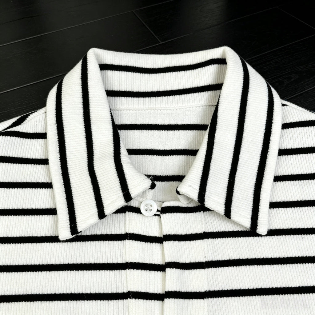 CELINE 26S STRIPED POLO SHIRT 448