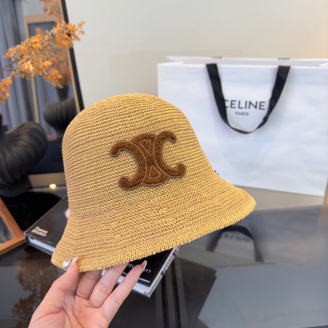 CELINE 26S TRIOMPHE BUCKET HAT STYLE 62