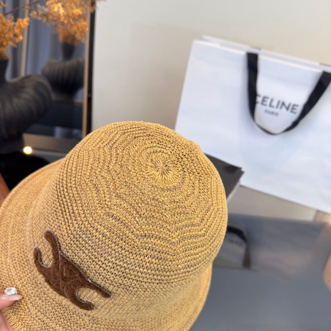 CELINE 26S TRIOMPHE BUCKET HAT STYLE 62